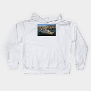 Porto Santo Ferry, Madeira, May 2022 Kids Hoodie